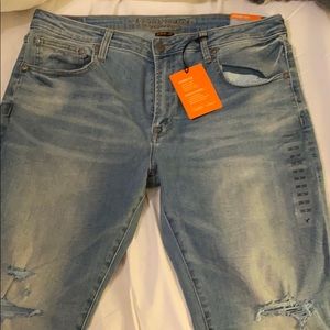 AEO slim straight jeans